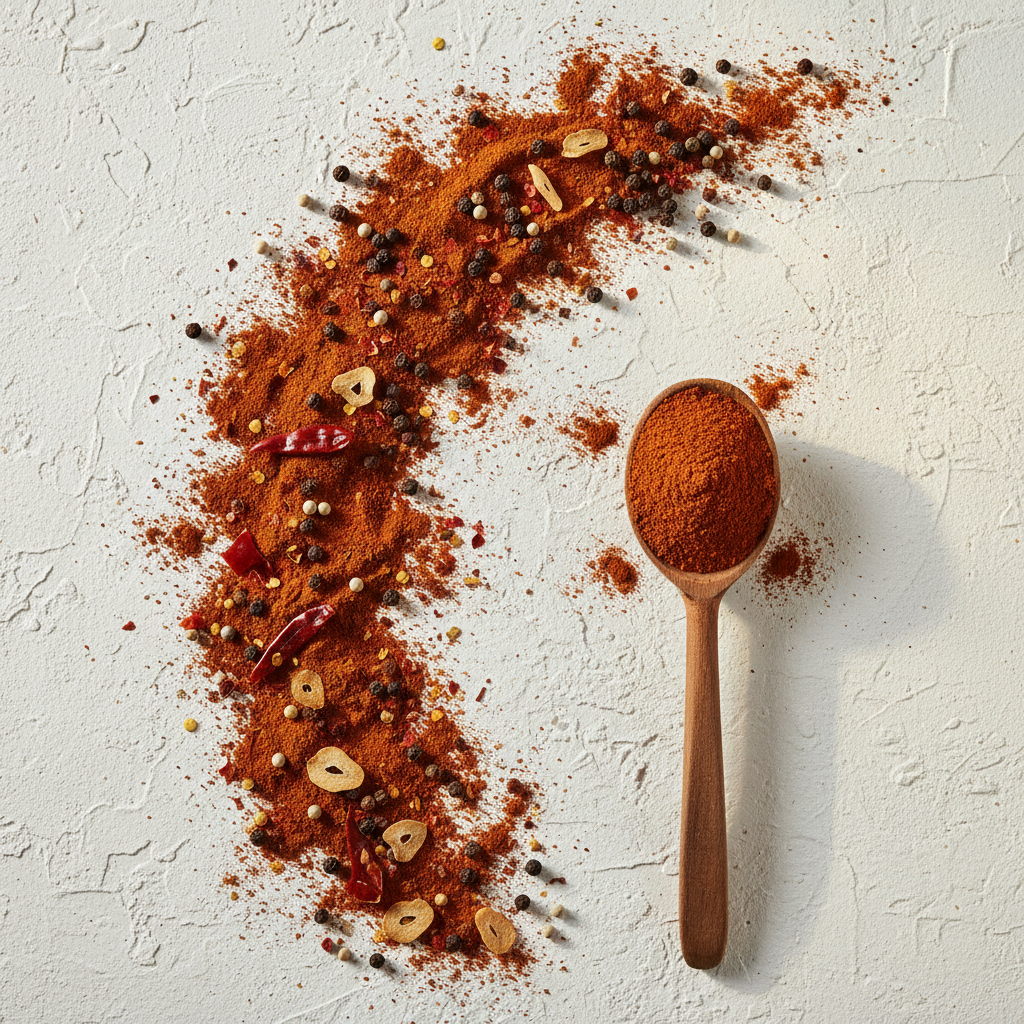 BBQ Spice Flat Lay