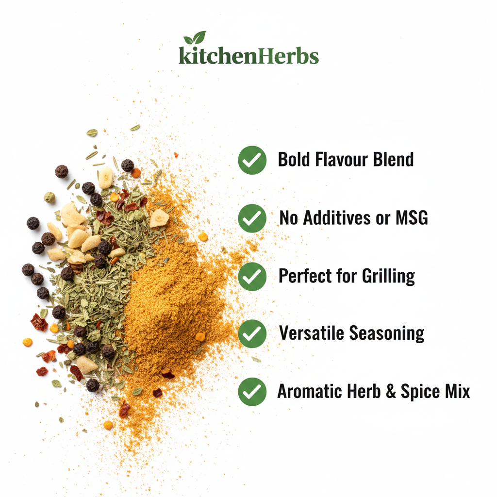 Chicken Spice Benefits Infographic