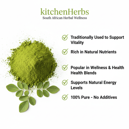 Moringa Powder – Benefits Infographic