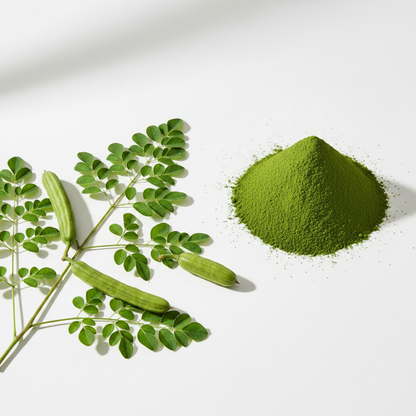 Moringa Powder – Clean Shot with Moringa Tree