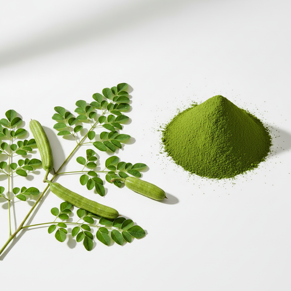Moringa Powder – Clean Shot with Moringa Tree