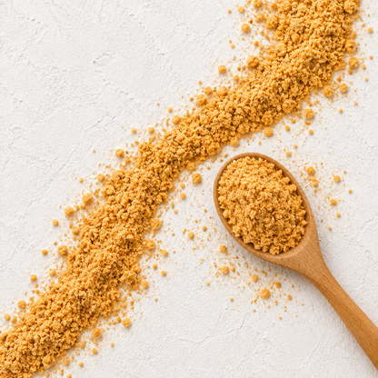 Rice Spice creative flat lay