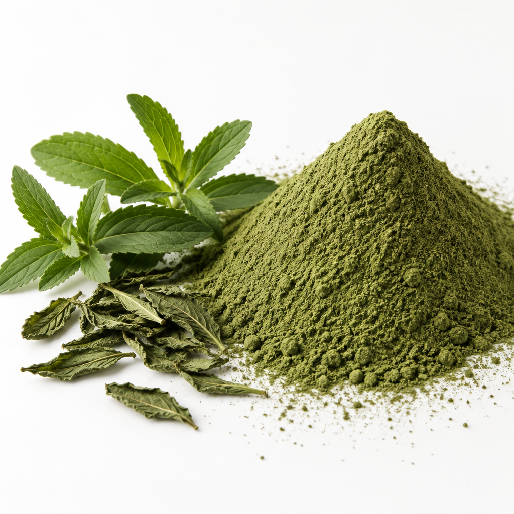 Stevia Leaf Powder clean product shot