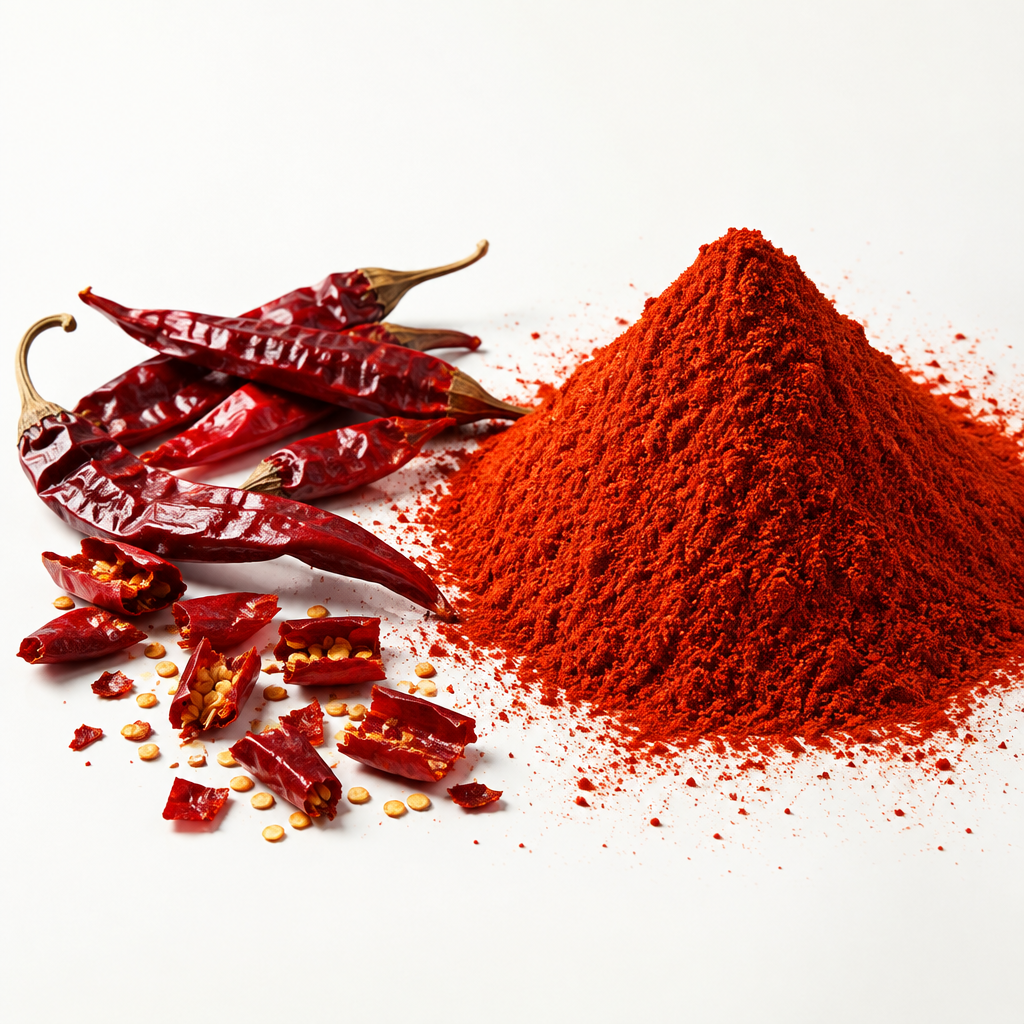 Tikhala Red Chilli Powder clean product shot