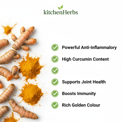 Turmeric Rajapuri Benefits Infographic